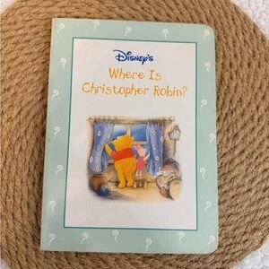 10/$25 • Disney Where Is‎ Christopher Robin? Boardbook